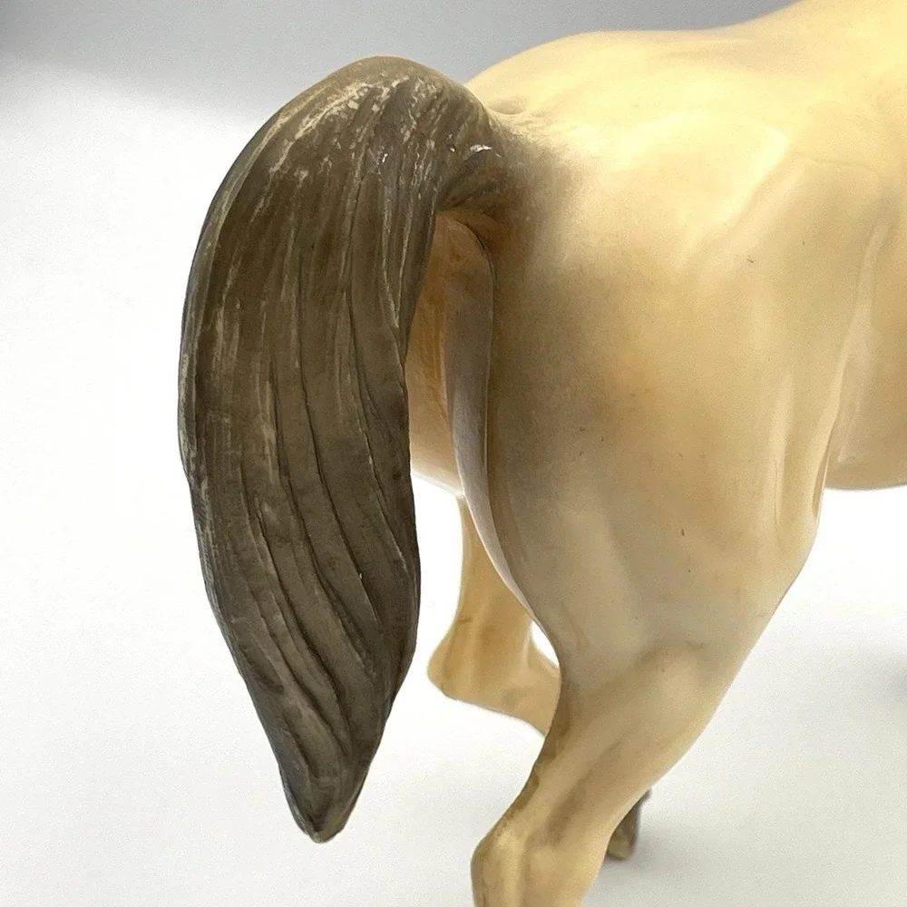 Vintage 1960s Breyer Traditional‎ Arabian Stallion Glossy Alabaster Prince
